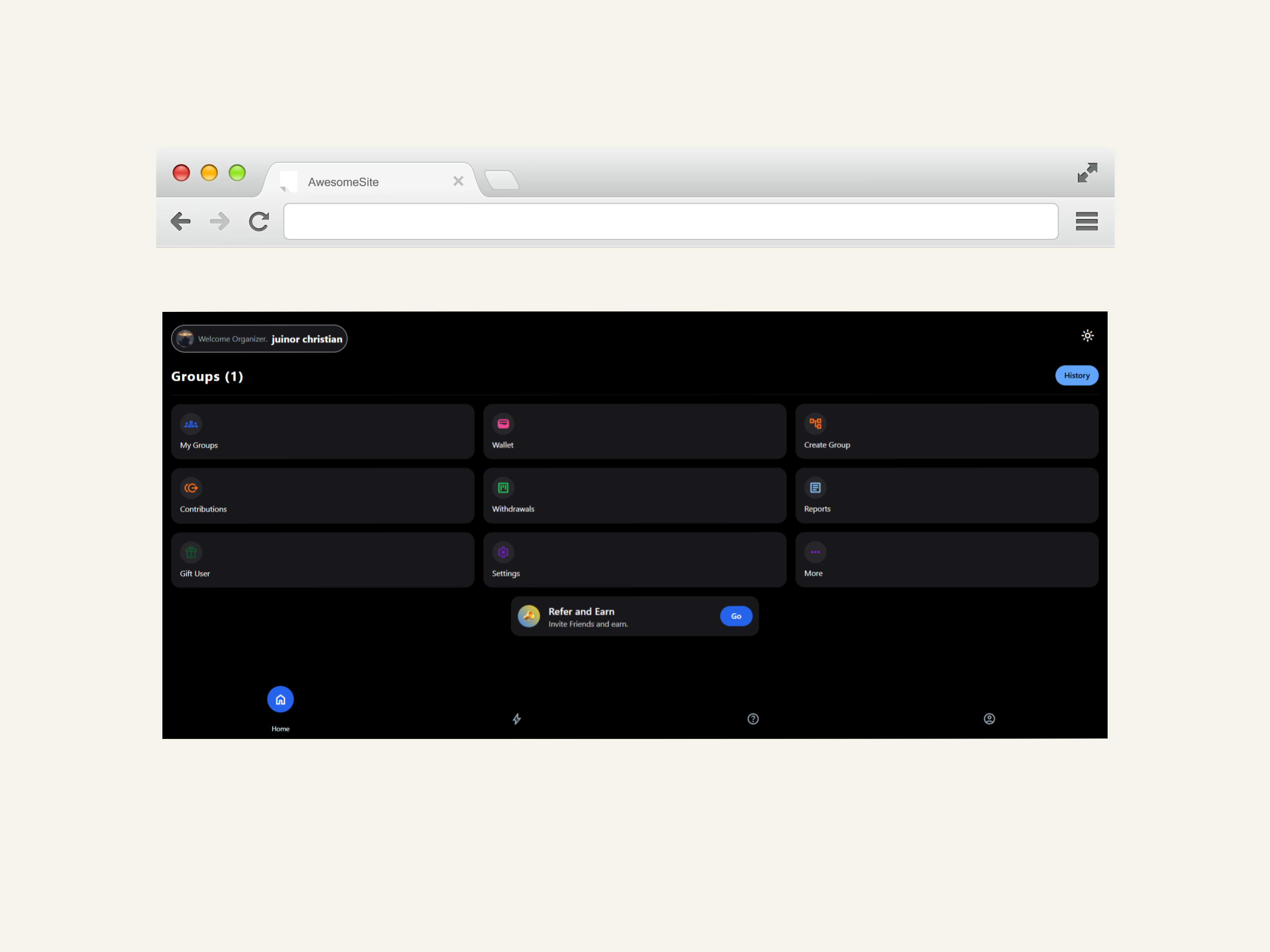 AkawoX Web App